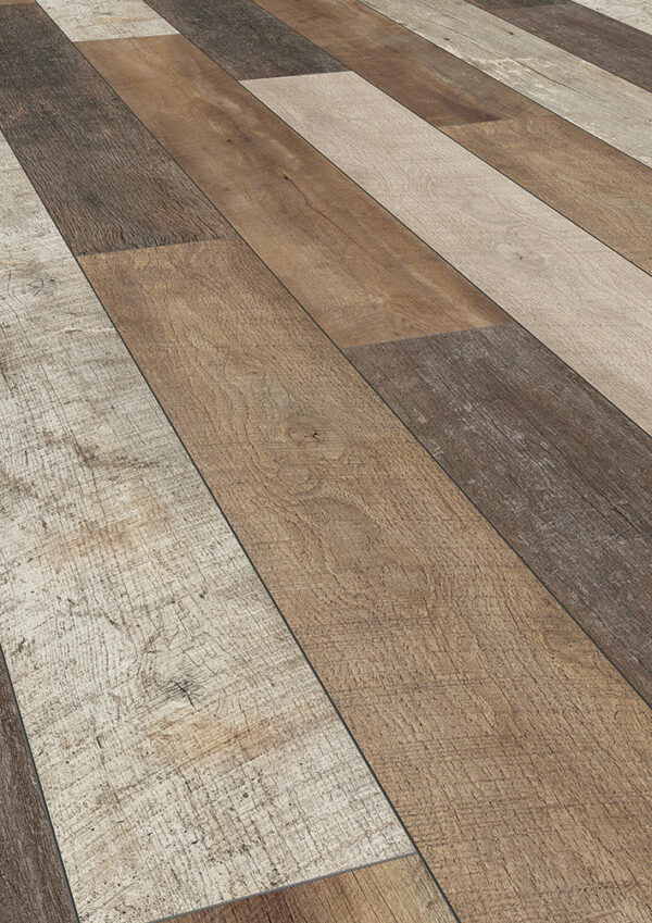 Floer Sloophout Laminaat Versleten Planken Donker FLR-1528