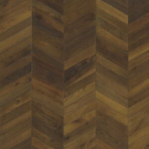 Kahrs Chevron Collection Oak Chevron Dark brown (Hongaarse punt)