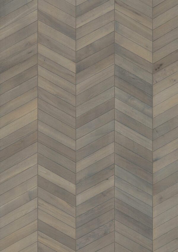 Kahrs Chevron Collection Oak Chevron Grey (Hongaarse punt)