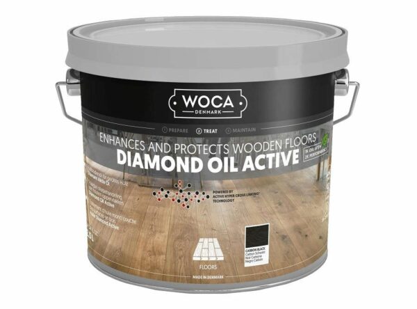 Woca Diamond Oil Active Carbon Black