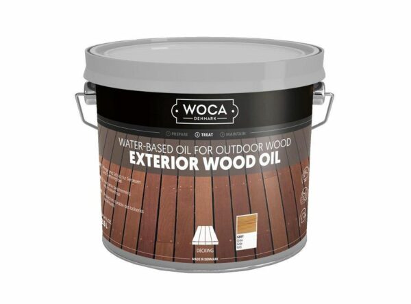 Woca Exterior Wood Oil Grijs 3 liter