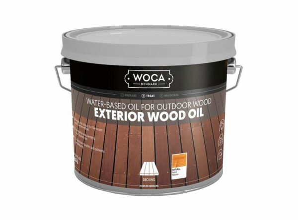 Woca Exterior Wood Oil Zoutgroen 2,5 liter