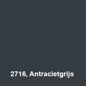 Osmo Landhuisverf 0,75L 2716, antracietgrijs