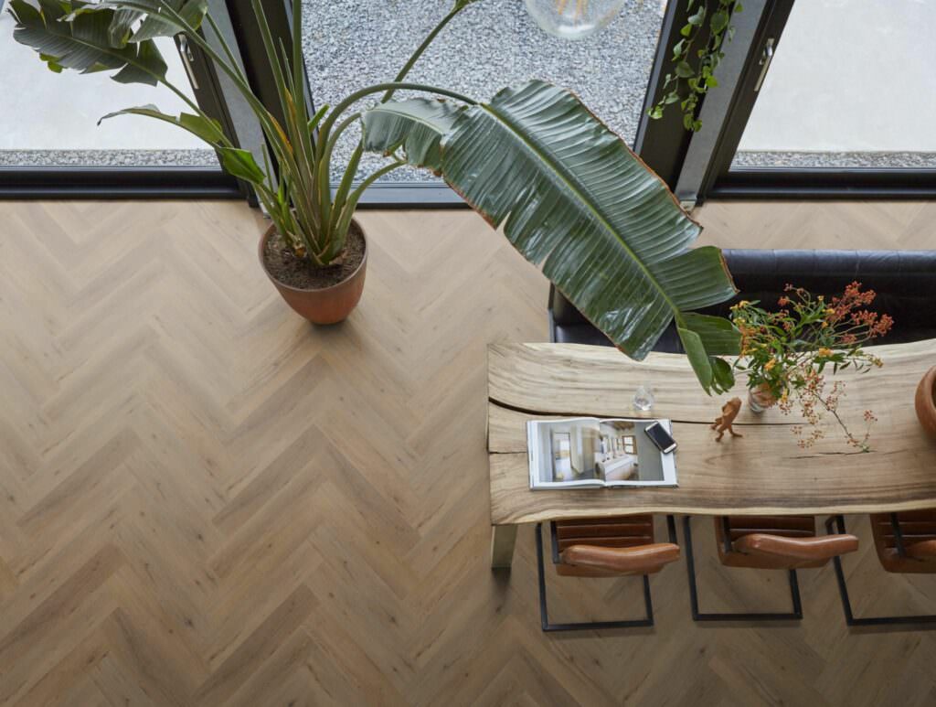 Floorlife Yup dryback collection Herringbone