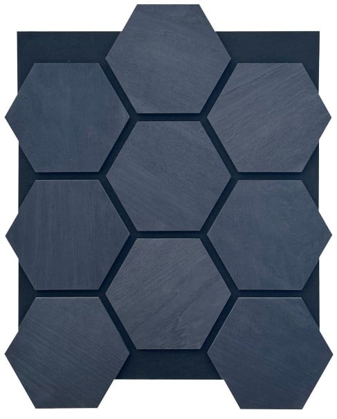 Your Walls Hexagon Black Ash