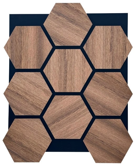 Your Walls Hexagon Bronze