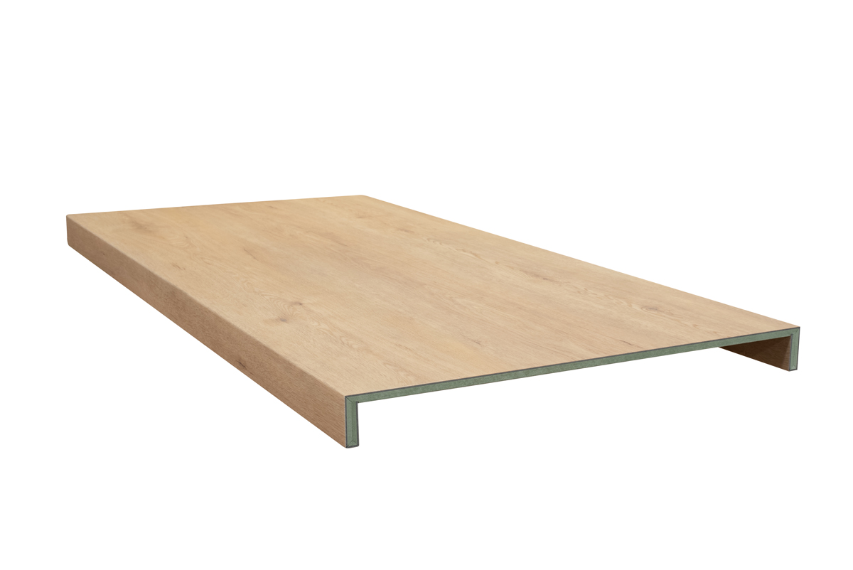 Floer Trap Overzettreden Grijsbeige Eiken Dubbeltrede